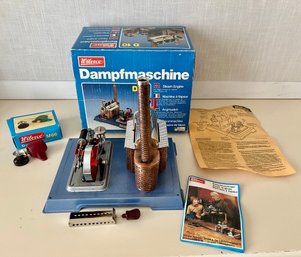 Wilesco Dampfmaschine Steam Engine D10,  MSRP $175 And MSRP Dynamo With Lamp MSRP $35