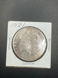 1921 Morgan Silver Dollar