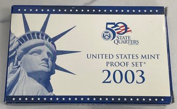 2003 United States Mint Proof Set