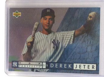 1994 Upper Deck Top Prospects Derek Jeter Rookie Card - K