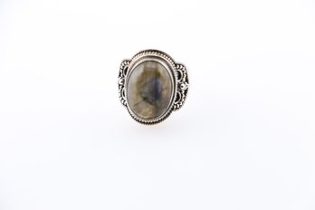 Sterling Silver Iolite Ring Size 8.50