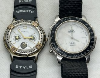 Vintage Men's Wristwatches, Including Rare Timex Tachymeter