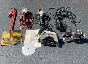 Power Tools Including Sander & Circular Saw