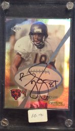 1999 Collectors Edge Pro Signatures Bobby Engram Autograph Card - K