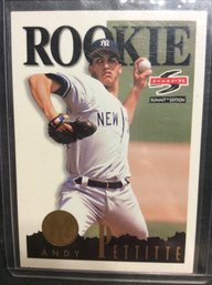 1995 Score Andy Pettitte Rookie Card - K