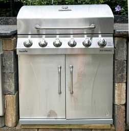 A Char-Broil Performance Stainless Steel Natural Gas Grill - Has Propane Conversion