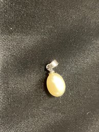 Sterling Silver Pearl Pendant