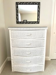 Wicker Chest Of Drawers