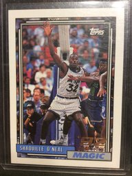 1993 Topps Draft Pick Shaquille O'Neal Rookie Card - K