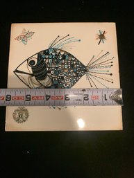 Fish Painted Tile