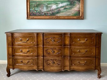 Don Ruseau's Apprentice Albert DiMaria French Louis XV Style Walnut Dresser