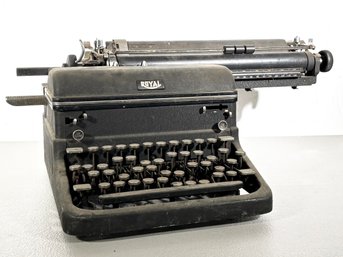 An Antique Royal Typewriter