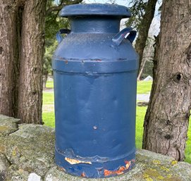 A Vintage Hudson Valley Milk Can