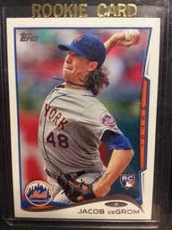 2014 Topps Jacob DeGrom Rookie Card - K