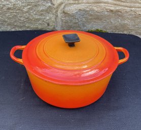 LeCreuset Flame Dutch Oven