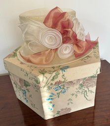 Sheer Garden Floral Hat