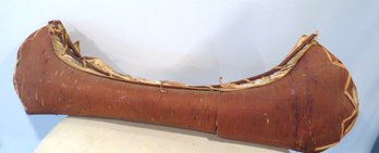 Vintage Birch Canoe Decor