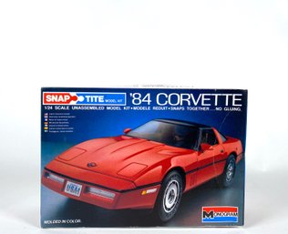 Monogram 1:24 Scale - Snaptite -1984 Corvette - Sealed Contents