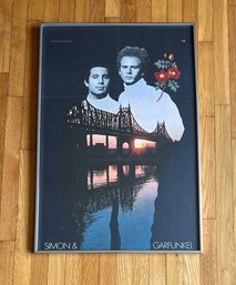 1968 Simon & Garfunkel Framed Poster