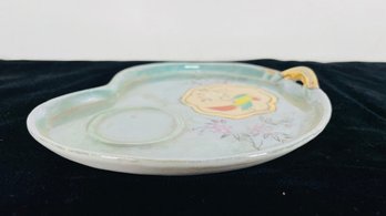 Hand Painted Japanese Serving Plate