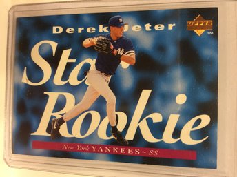 1995 Upper Deck Derek Jeter Star Rookie Card - K