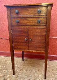 Mid 19th Century Mahogany Work Stand/Side Table