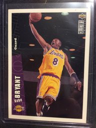 1996-97 Upper Deck Collector's Choice Kobe Bryant Rookie Card - K