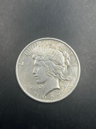 1923 Silver Peace Dollar