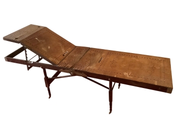 Vintage Folding Portable Embalming Cooling Table