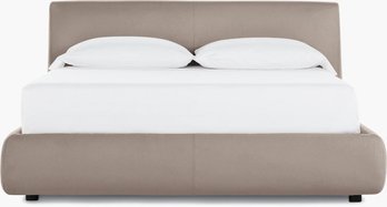 A DWR King  Size Leather Nest Storage Bed - WOW - 1 Year Old - Retail $6895*