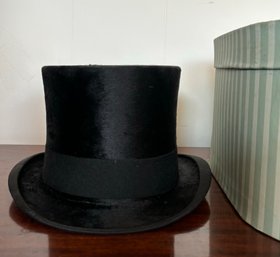 Antique Wallach Brothers Schoble Top Hat