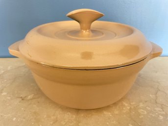 French Ceramic Covered Baking Casserole