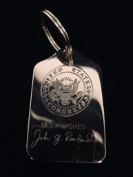 United States Congress Keychain Tag