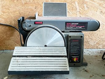 A Craftsman Belt Disc Sander