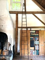 Very Fabulous Early Primitive Tall Ladder