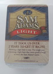 Sam Adams Light Beer Coasters - Full Unopened Sleeve Of 125