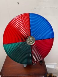 Spinning Color Block Wheel /light