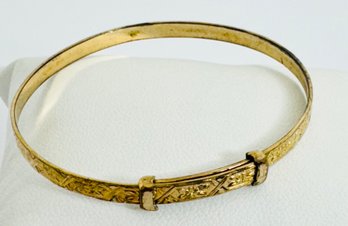 VICTORIAN GOLD-FILLED CHILDS BRACELET