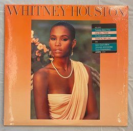 Whitney Houston - Self Titled AL8-8212 VG Plus W/ Original Shrink Wrap And Hype Sticker