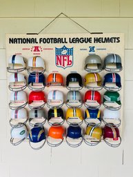 Very Rare 1976 NFL Ko-lec-to Complete Set Of Mini Helmets