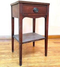 A Vintage Mahogany End Table