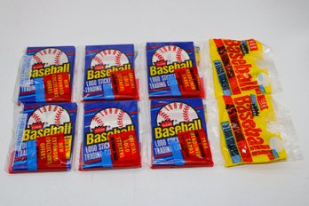 2 1988 Unopened Fleet Baseball Trading Cards Rack Pack