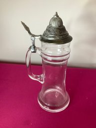 Glass Beer Stein