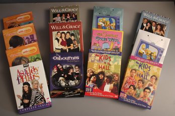 DVD Boxset Lot With The Simpsons, Will & Grace, Kids In The Hall, Osbournes, Strangers With Candy & More