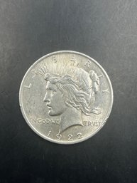 1922 Silver Peace Dollar