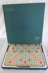 1977 Deluxe Edition Scrabble Game With Turntable Board, Selchow & Righter USA - COMPLETE!