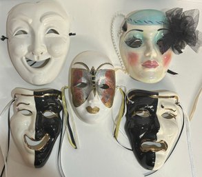 Lot Of Decorational Mascaraed Masks