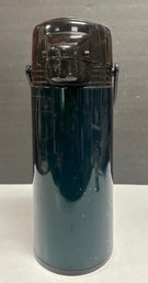 Vintage Pump-Pot Air Coffee Pot Looks Like Multicolor Shades. D4/B5