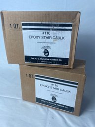 Epoxy Stair Caulk