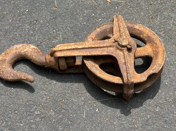 Antique Pulley (1 Of 2)